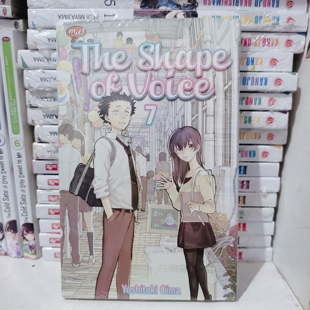 komik the shape of voice vol 7 segel