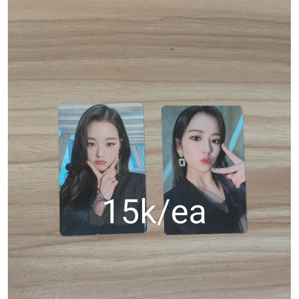 izone one reeler wonyoung yujin pc pob benefit ive