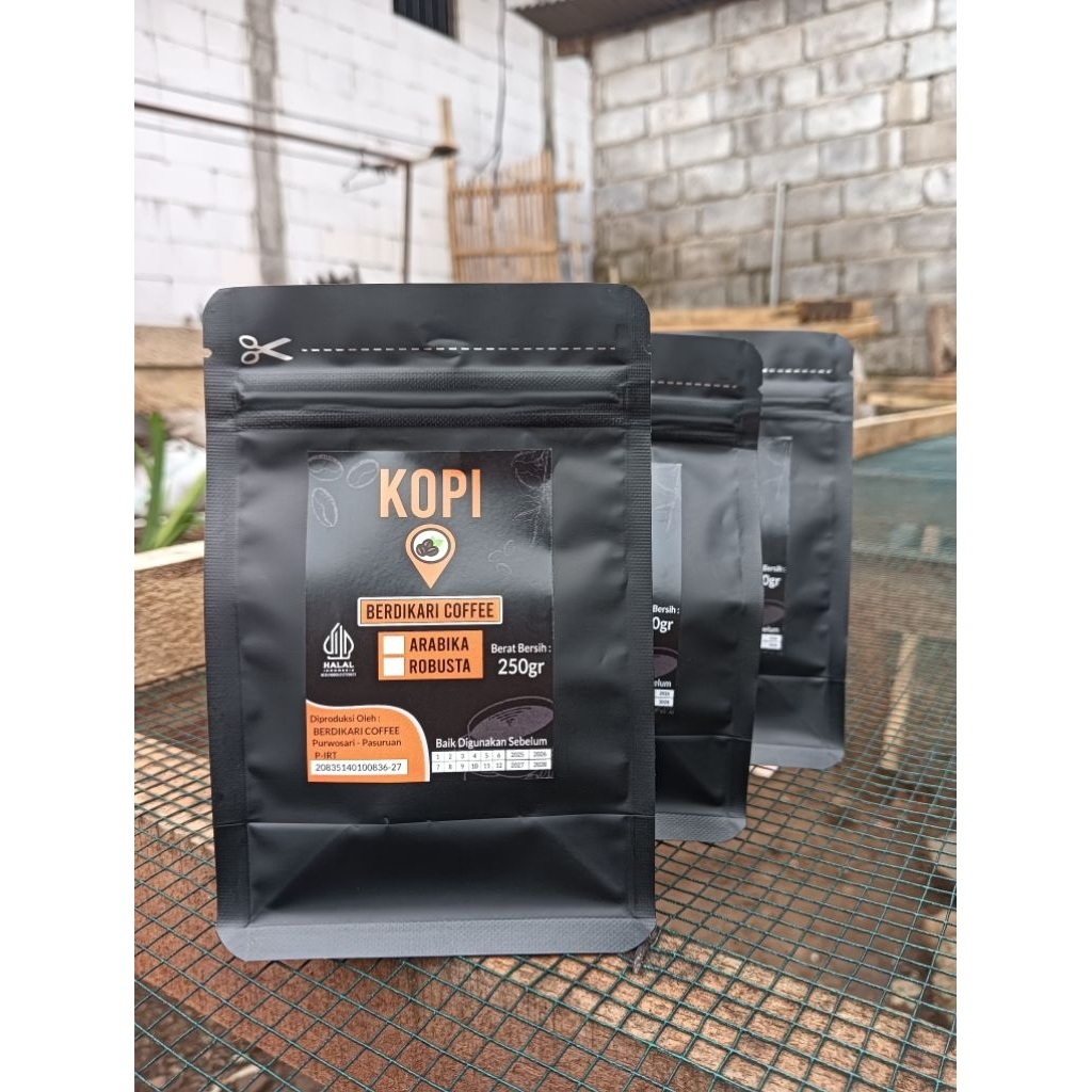 

kopi robusta premium 250gr