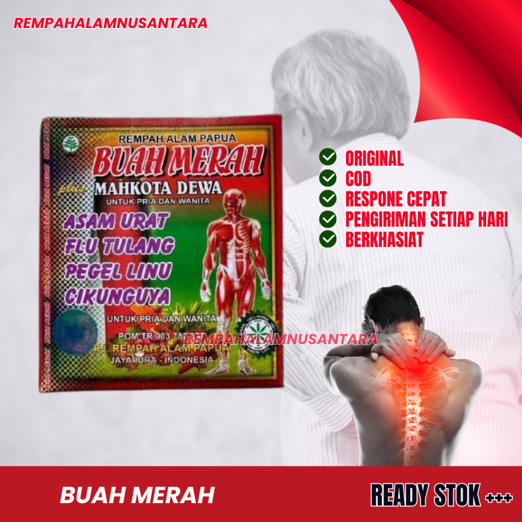 

Serbuk Buah Merah Mahkota Dewa Original 100%