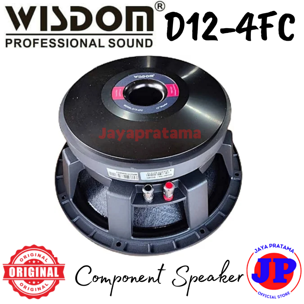 Wisdom D12-4FC Speaker Component Original D124FC