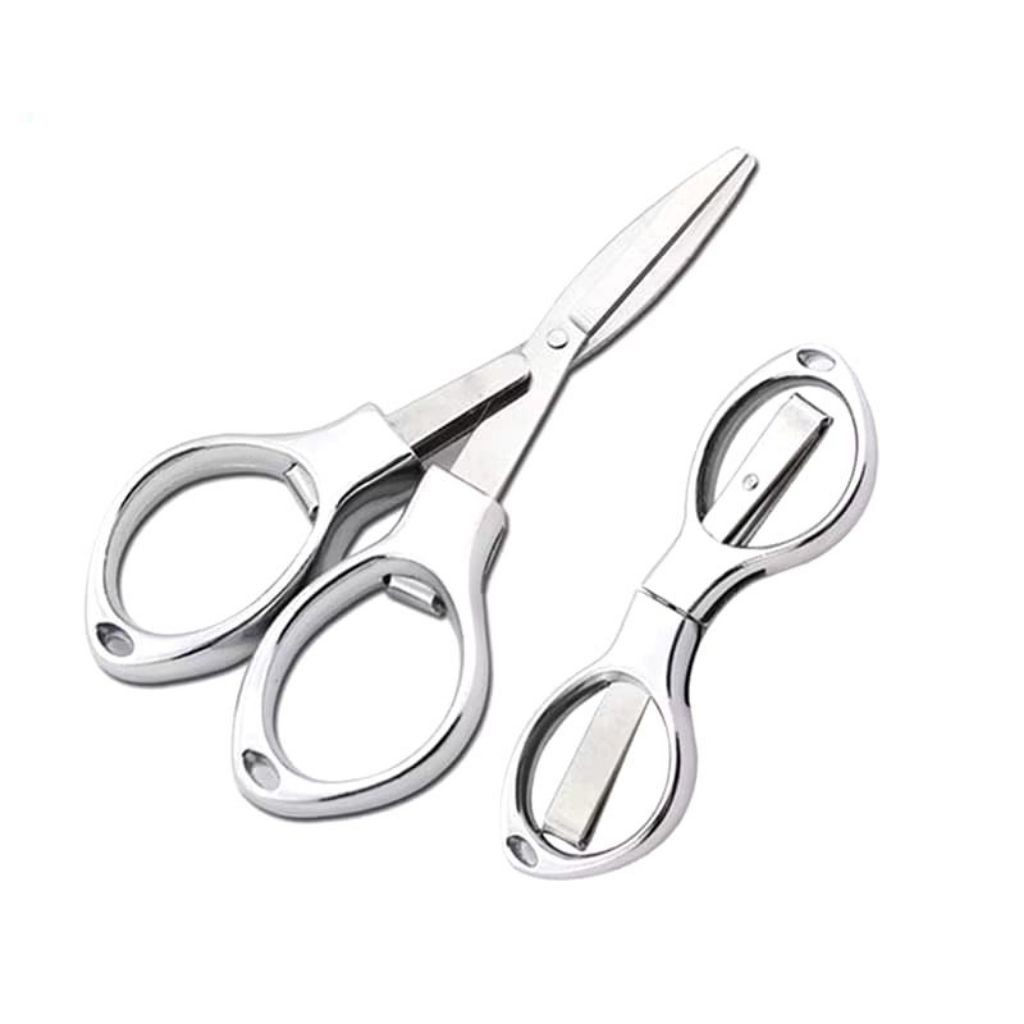 Kaffah ~ Gunting Lipat Stainless Steel || Gunting Lipat Mini Portable Kacamata | Gunting Lipat  Mode