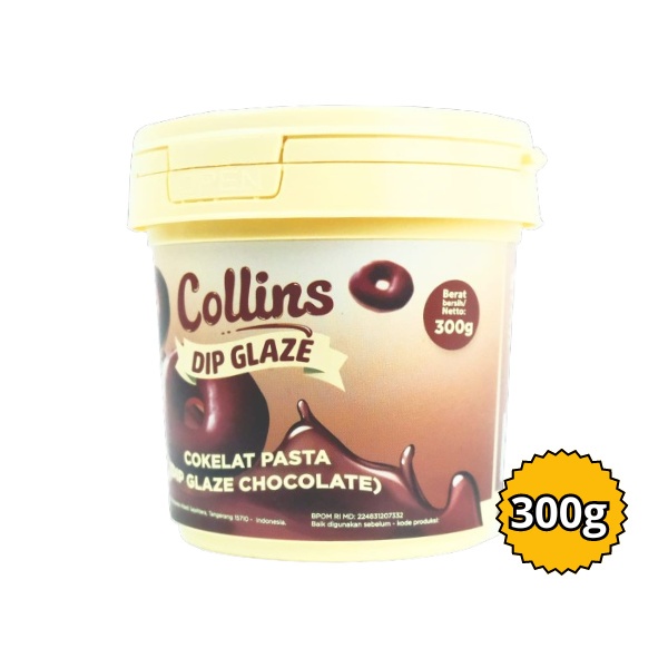

Collins Dip Glaze Chocolate 300gr