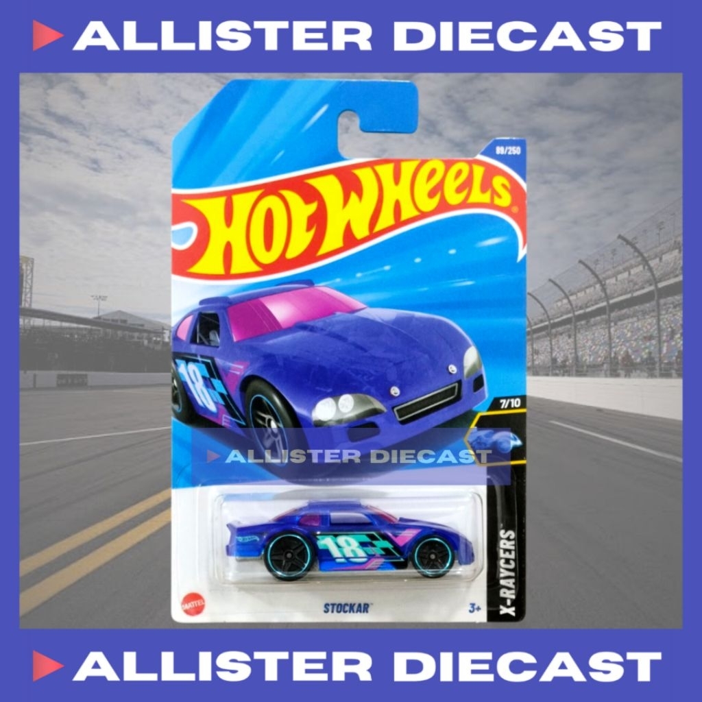 Hot Wheels Stockar Biru Hotwheels Stockar Blue HW Xraycers Hot Wheels Lot L 2025