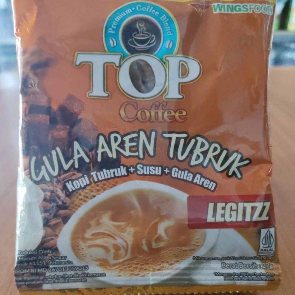 

TOP COFFEE GULA AREN TUBRUK RENCENGAN