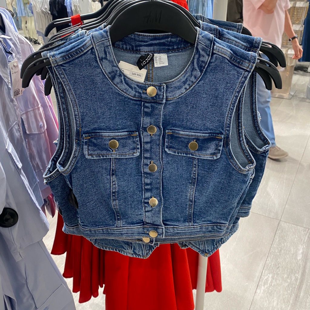 Vest Denim H&M Original Store