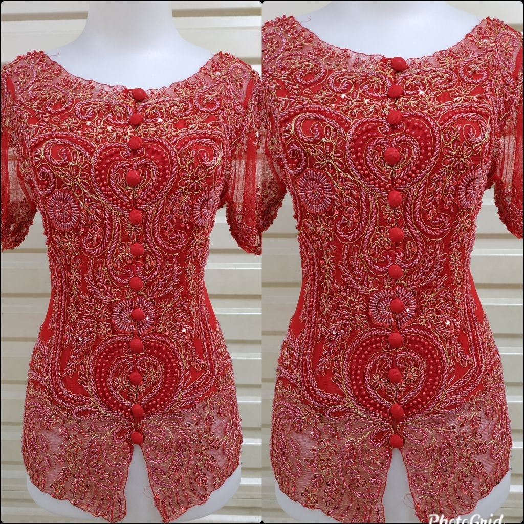 KEBAYA PAYET ATASAN KEBAYA PAYET KEBAYA TERMASUK LONGTORSO