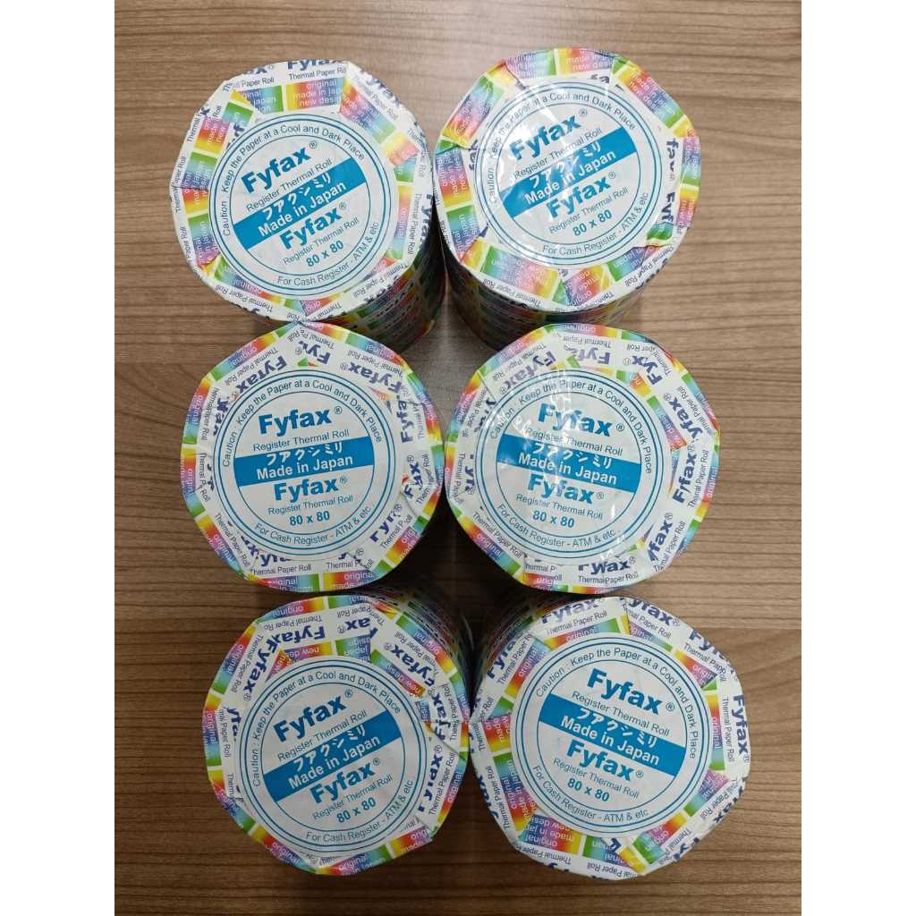 

Kertas Struk ukuran 80 x 80 merk Fy Fax