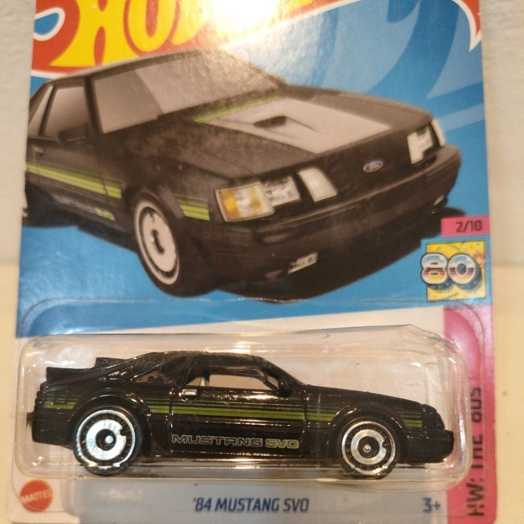 HOT WHEELS 84 MUSTANG SVO