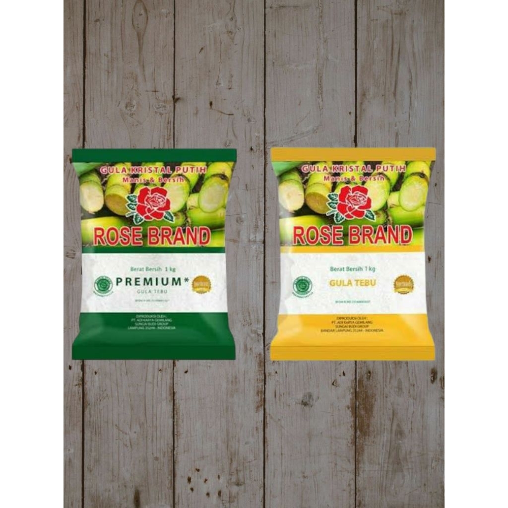 

GULA PASIR MERK ROSE BRAND 1KG