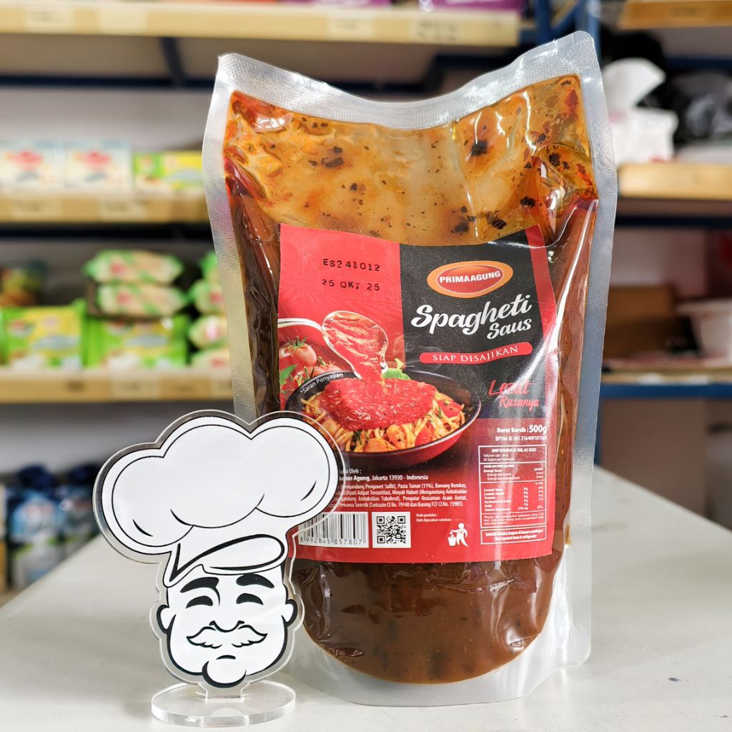 

Saus Spaghetty 500Gr Prima Agung / Saus Pasta Spaghetty 500Gr / Spaghetty Dressing 500Gr