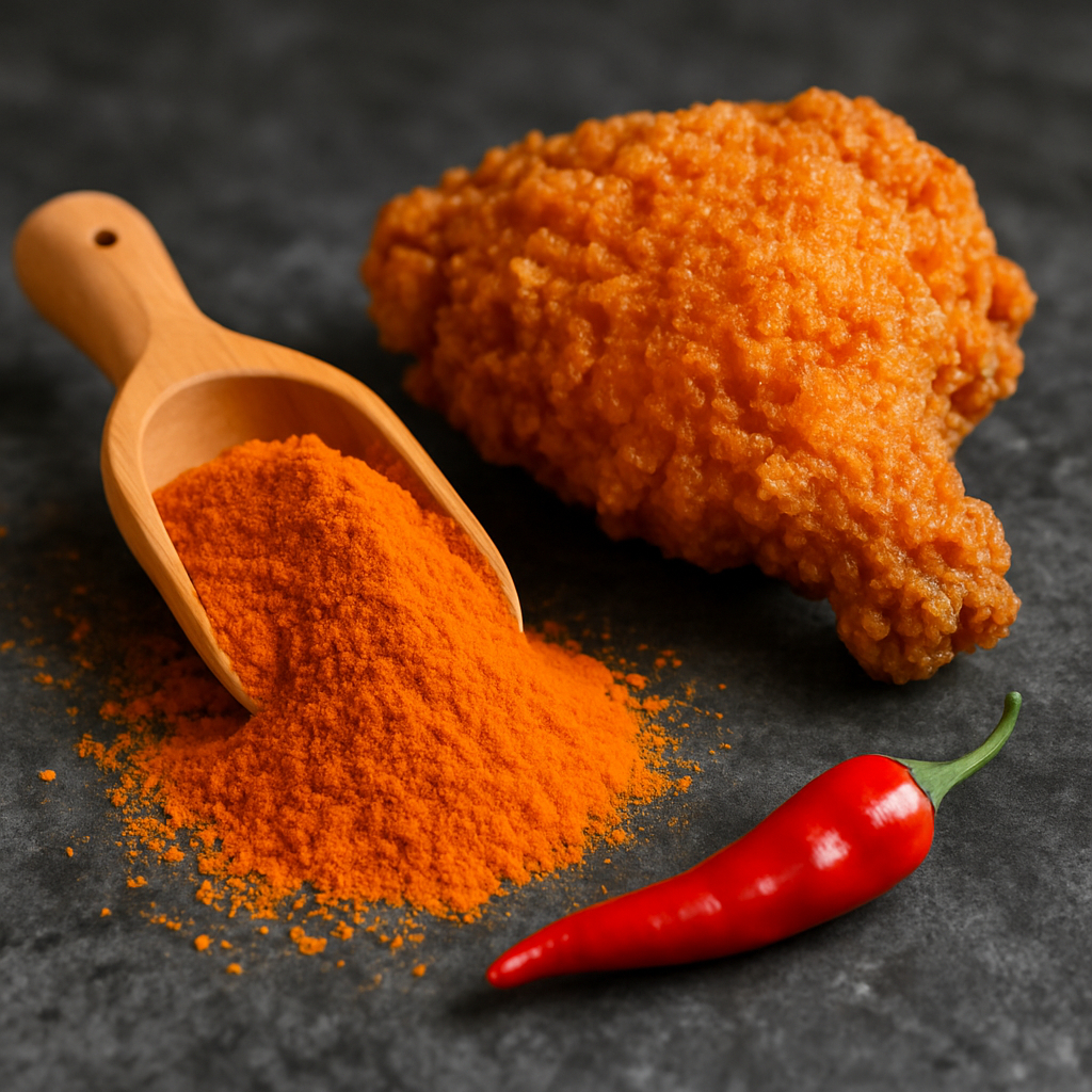 

Tepung bumbu Crispy Pedas 500gr Tepung Spicy Crispy Ayam Goreng KFC Fried Chicken Murah Enak Halal