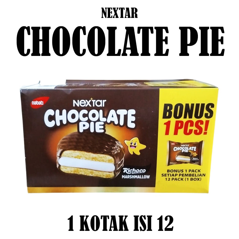 

NABATI NEXTAR CHOCOLATE PIE KOTAK ISI 12