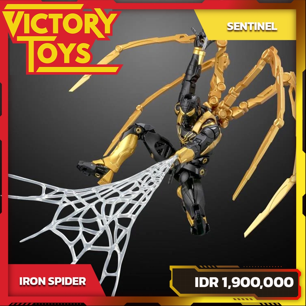 FIGHTING ARMOR IRON SPIDER (Onyx Stealth Tech Ver.) By Sentinel