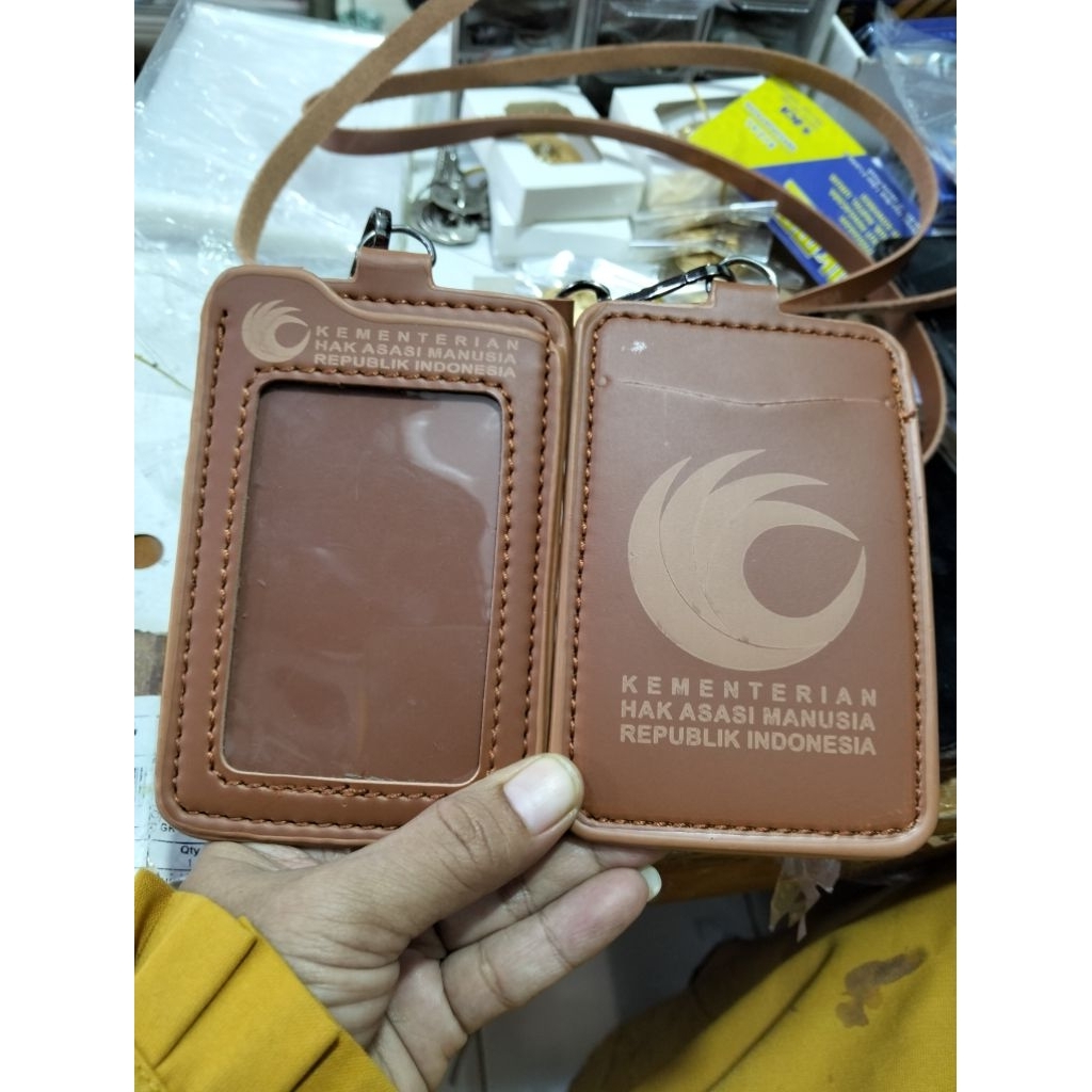 

Lanyard id Card Holder Tempat Id card Logo Kementrian HAM