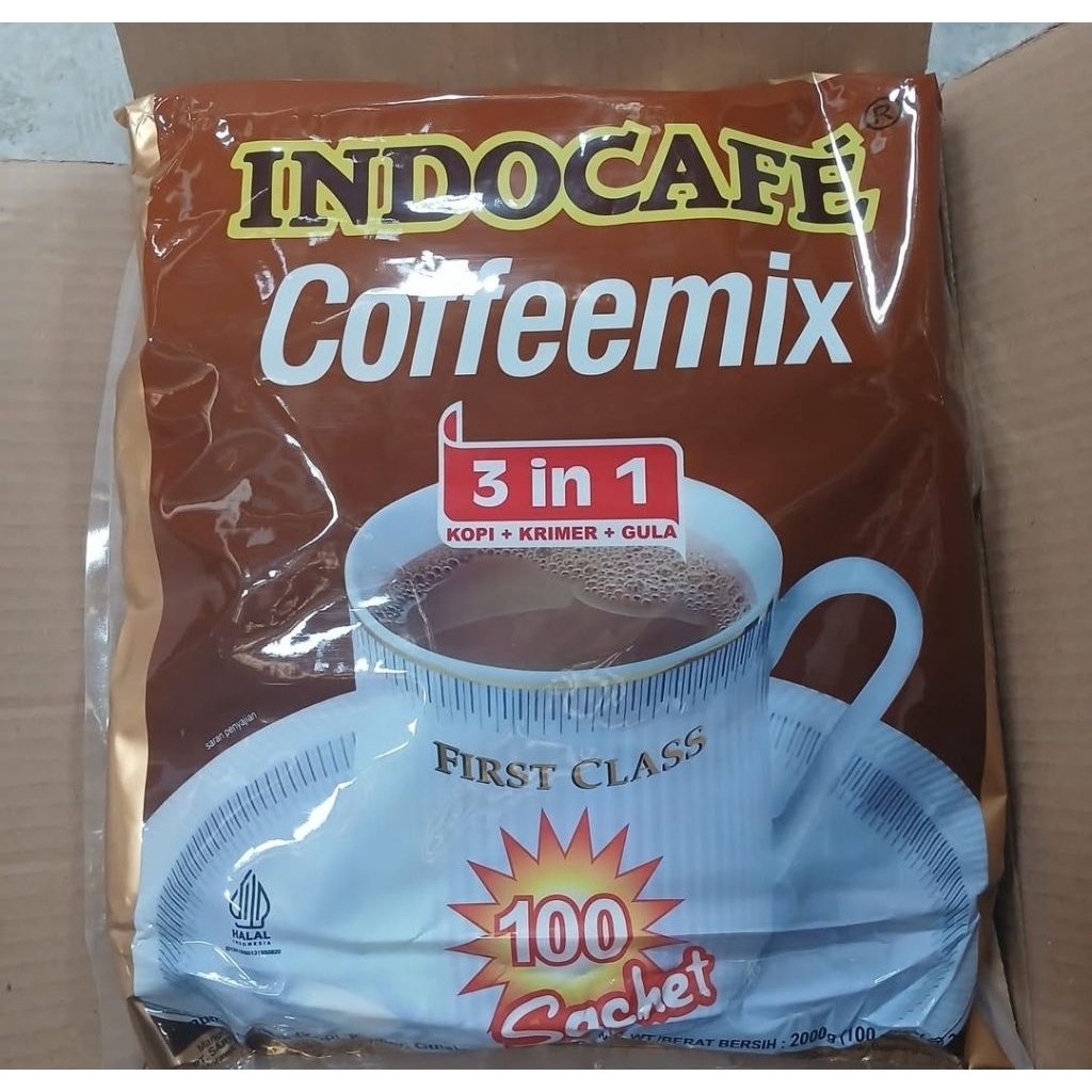 

Bisa COD - Indocafe Coffeemix 3in1 Bag ( 100 Sachet )