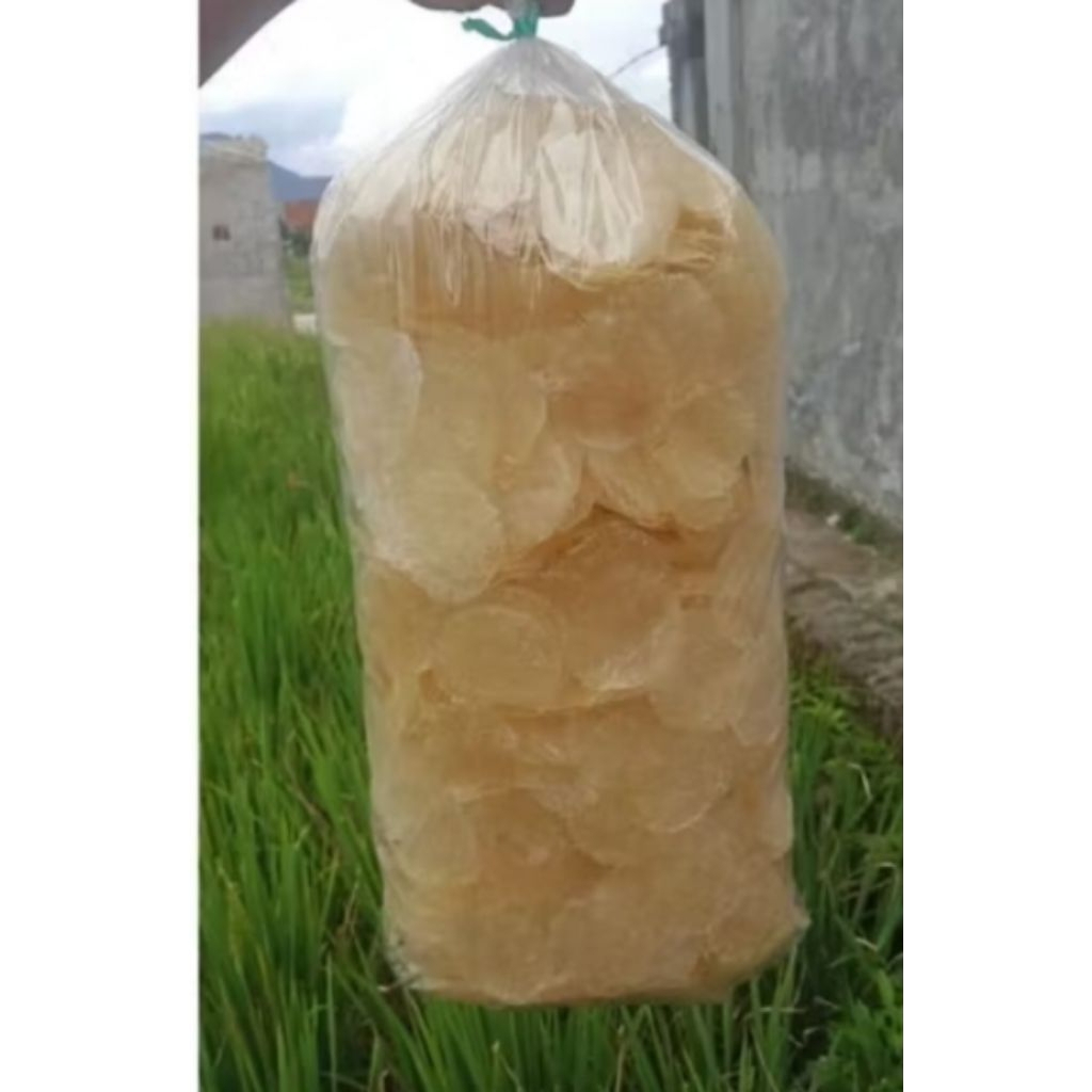 

keripik kaca mentah koin (1kg)