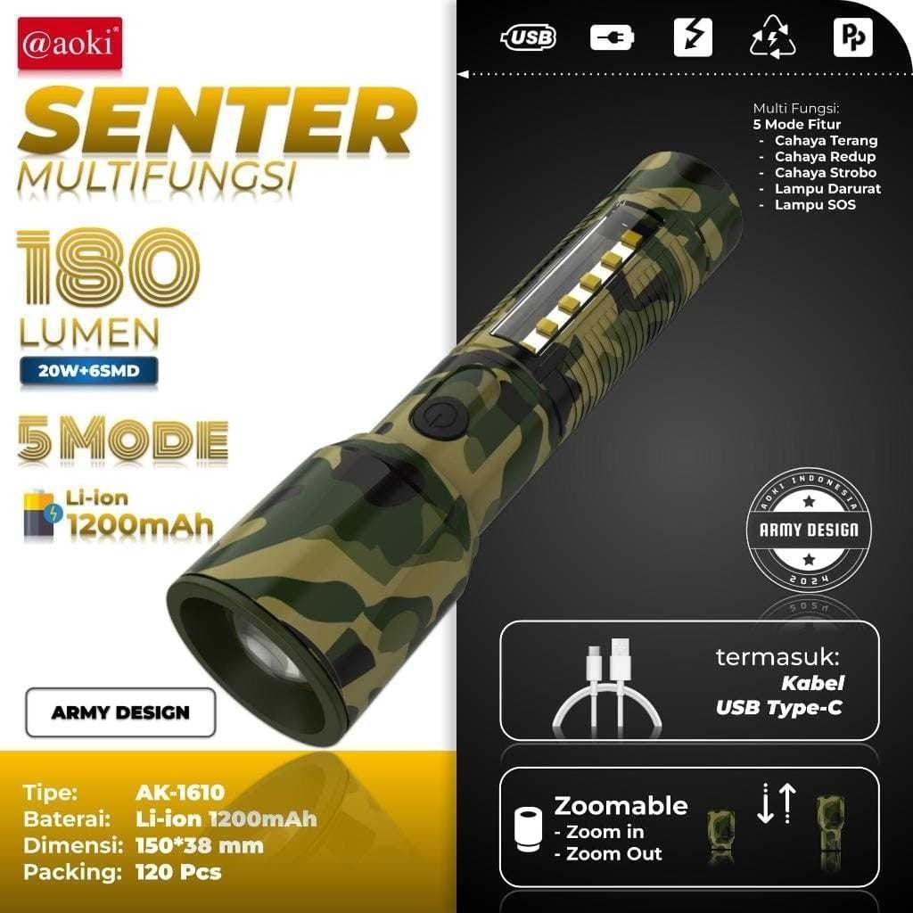 SENTER TANGAN AOKI AK-1608