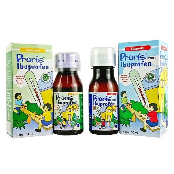 Proris Syrup / Proris Forte Syrup 60ml - Obat Turun Panas Anak