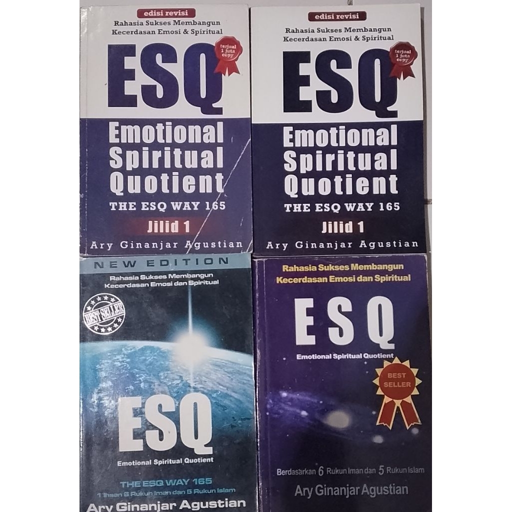 BUKU ESQ ARY GINANJAR AGUSTIAN BEKAS ORIGINAL