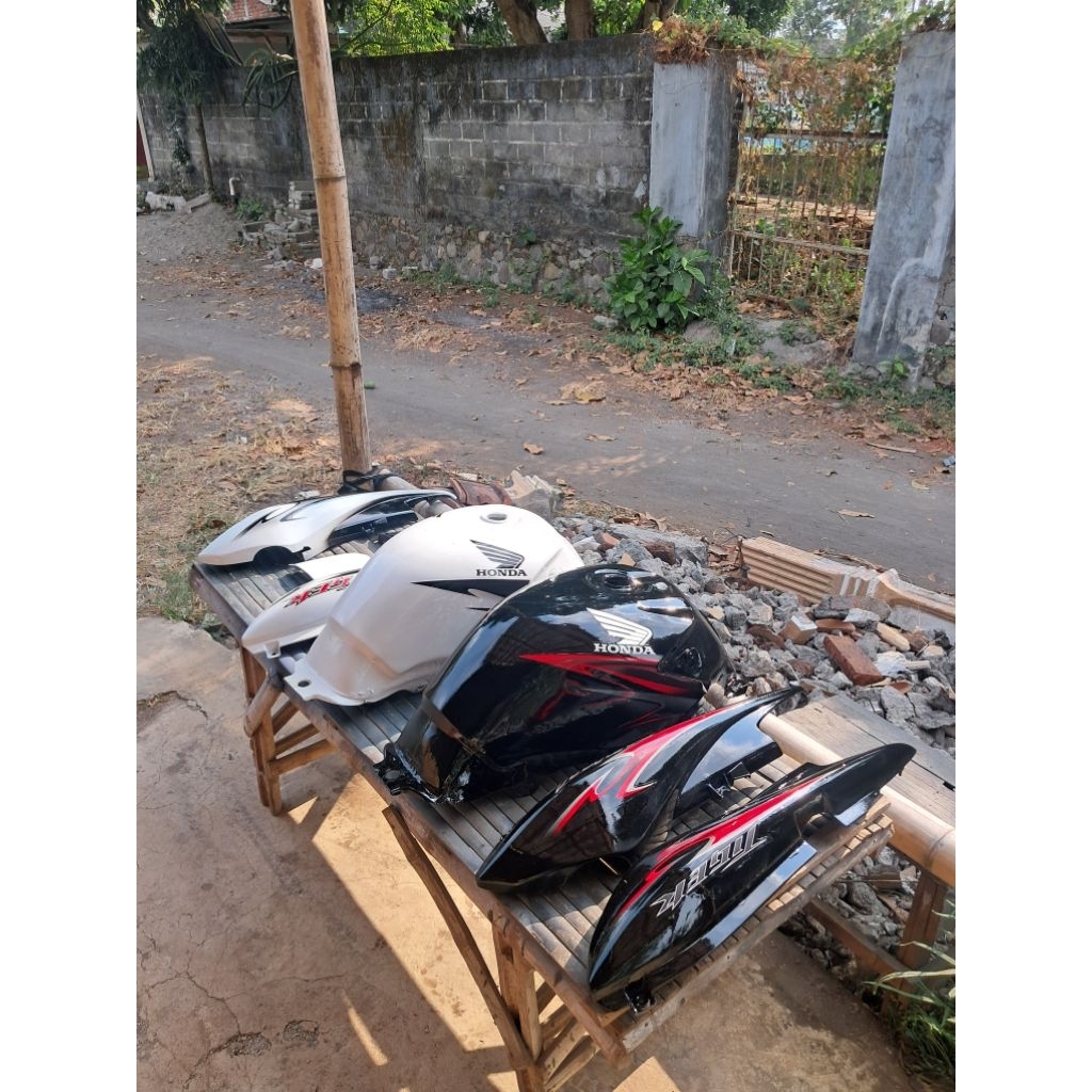 TANGKI SET COVER BODY TIGER REVO REPAINT TOTAL BARU