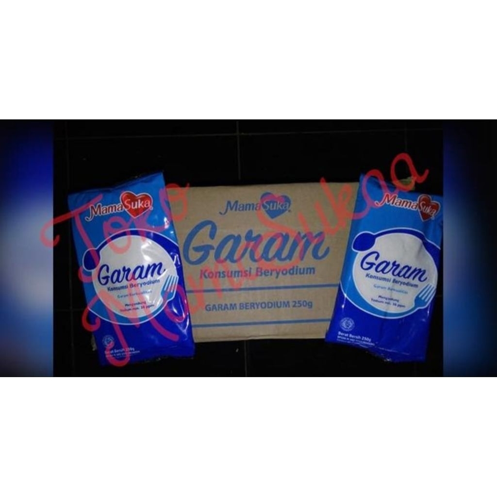 

Garam Halus MamaSuka 250 Gram Beryodium Berkualitas Untuk Konsumsi dan Bahan Masak