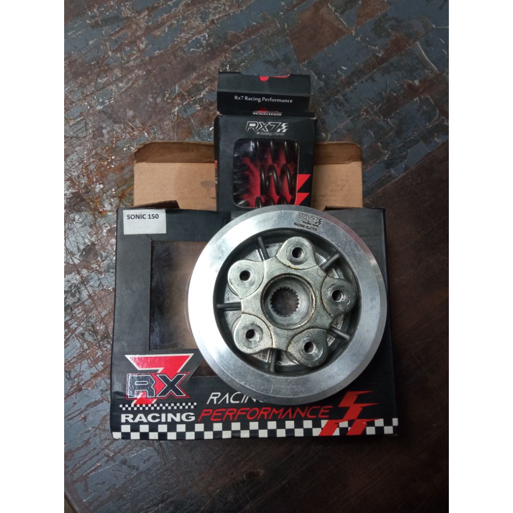rumah kopling kaki 5 rx7+per rx7 cb150r new