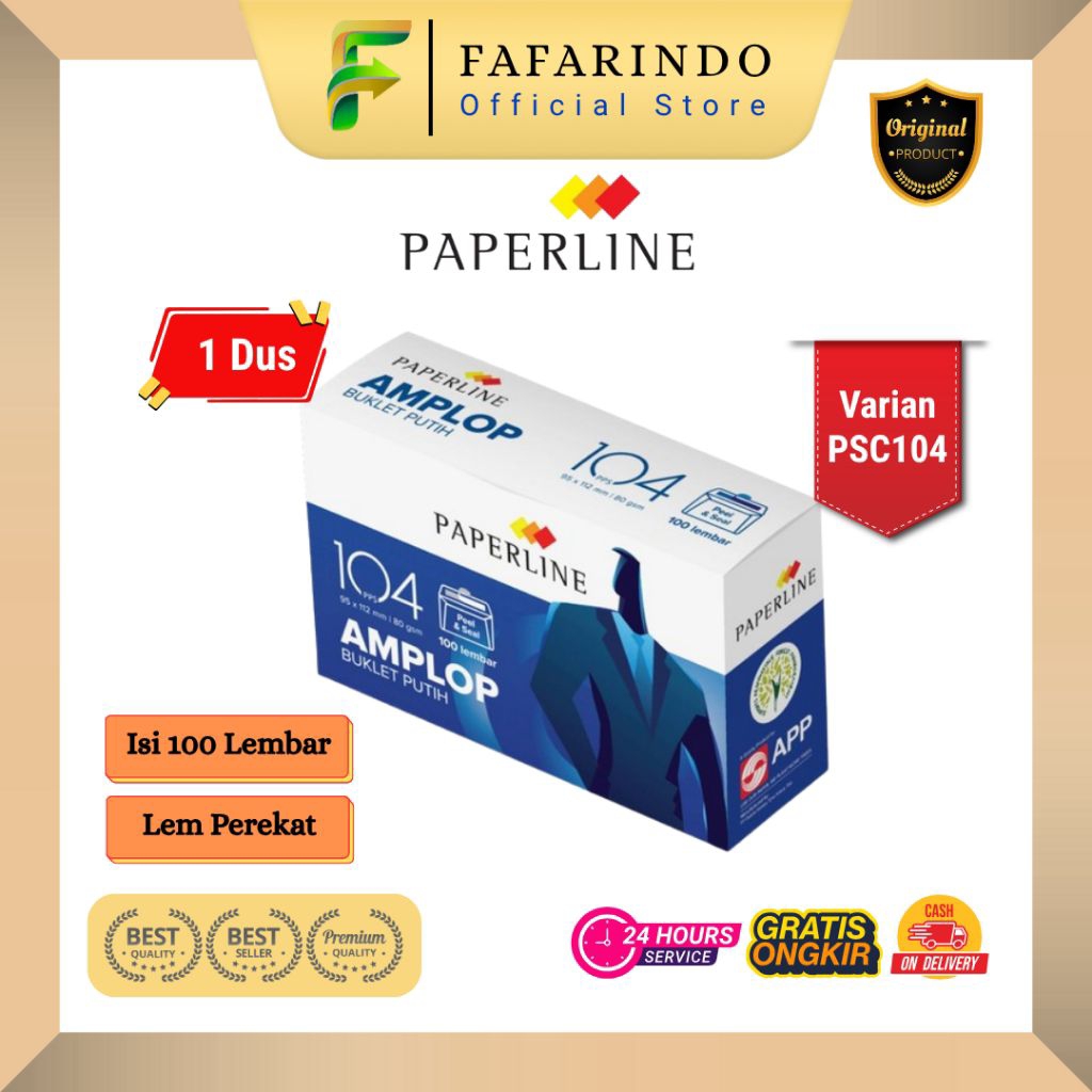 Amplop Putih Uk. 104 / Amplop Putih / Amplop Uang