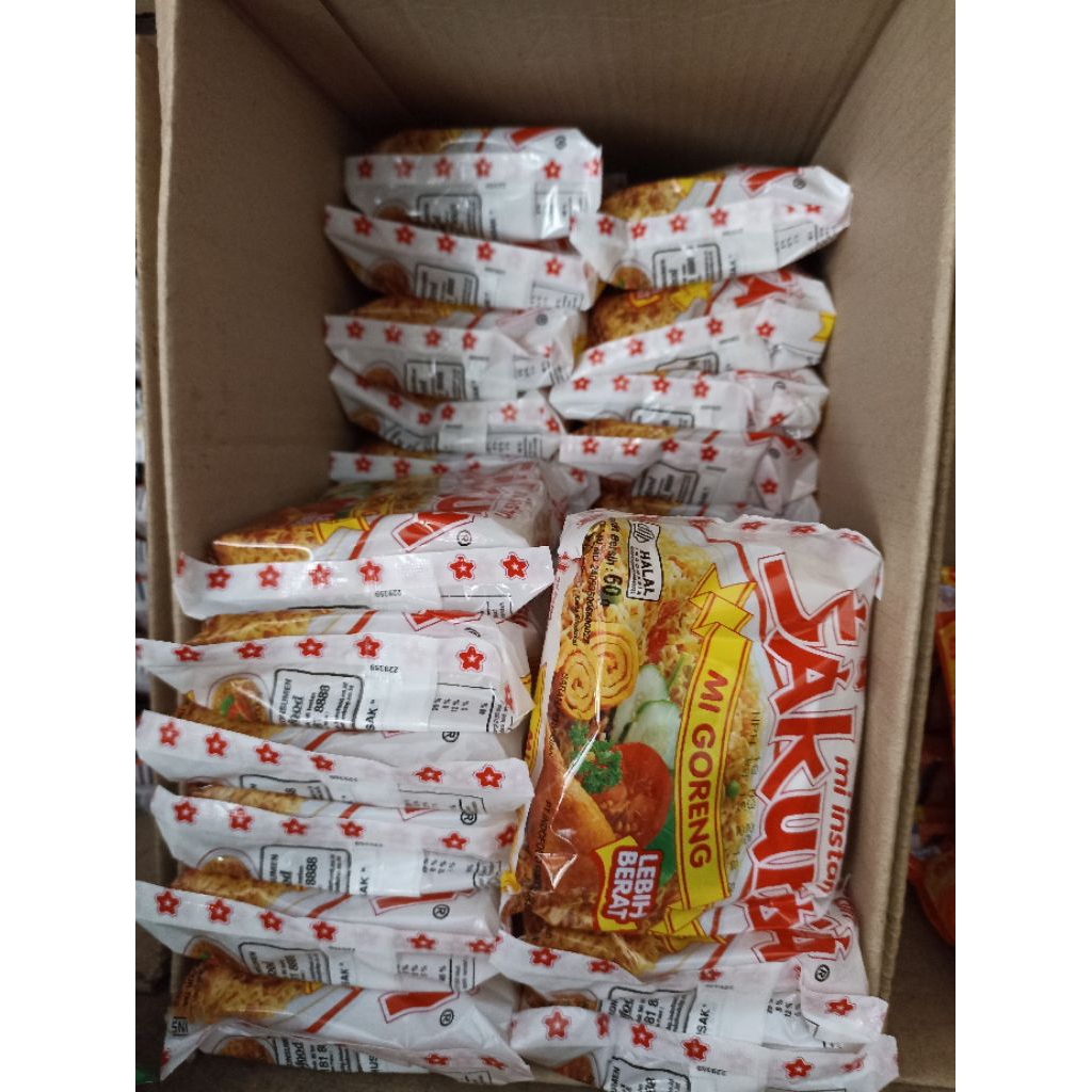 

Mie Sakura Mie Goreng – Mie Instan Ekonomis Gurih Manis 70gr