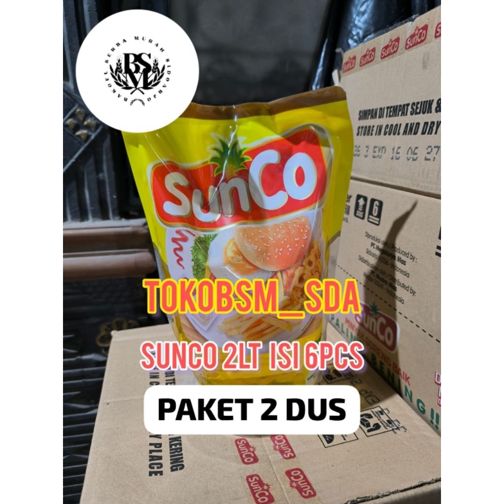 

PAKET MINYAK SUNCO 2LT 2 DUS