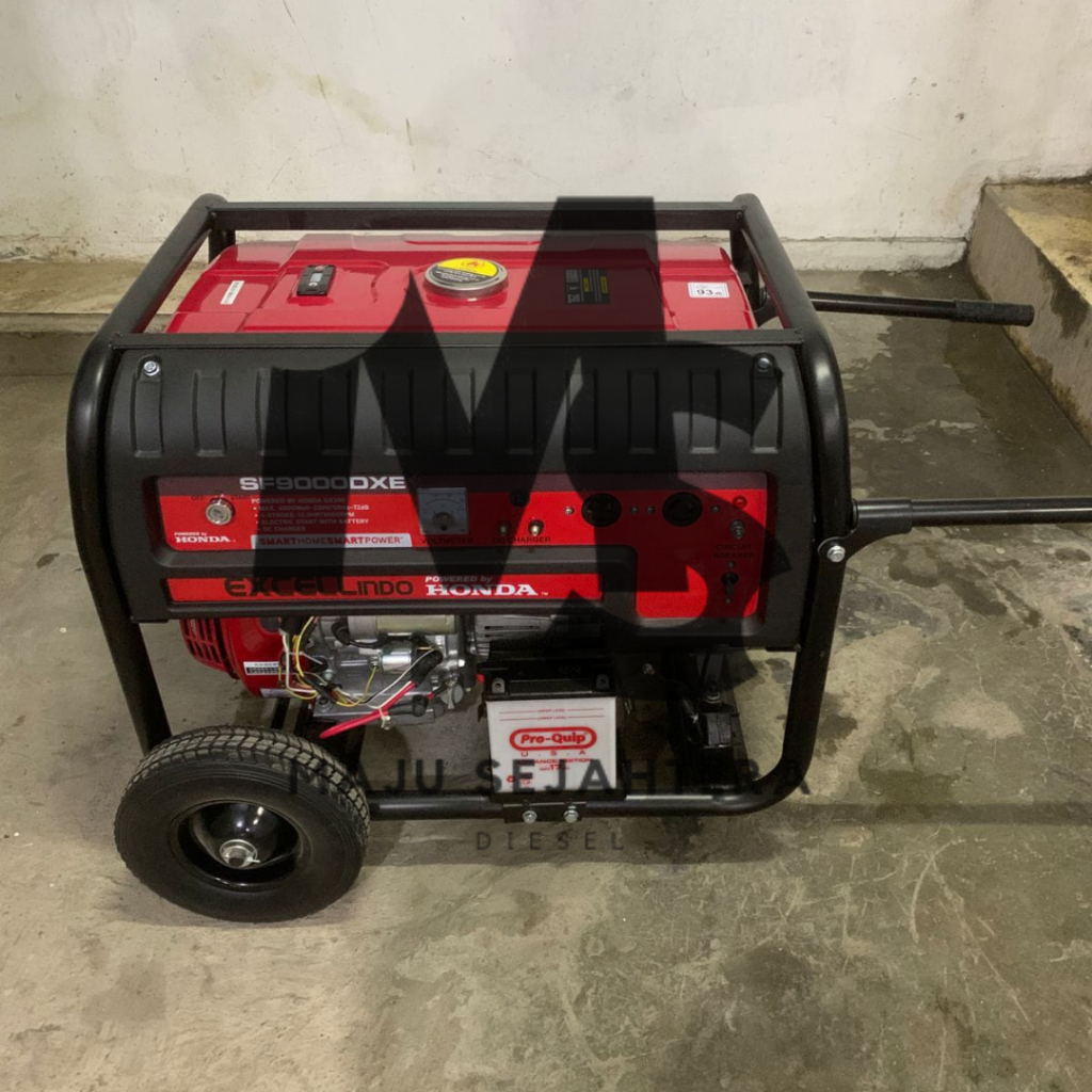 GENSET 6000 WATT MESIN HONDA MERK EXCELL SF9000DXE