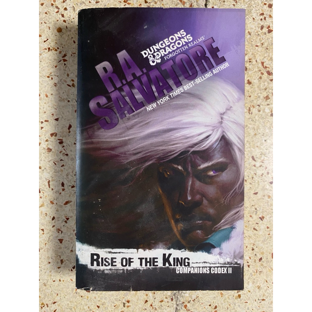 BUKU DUNGEONS & DRAGONS R.A. SALVATORE RISE OF THE KING