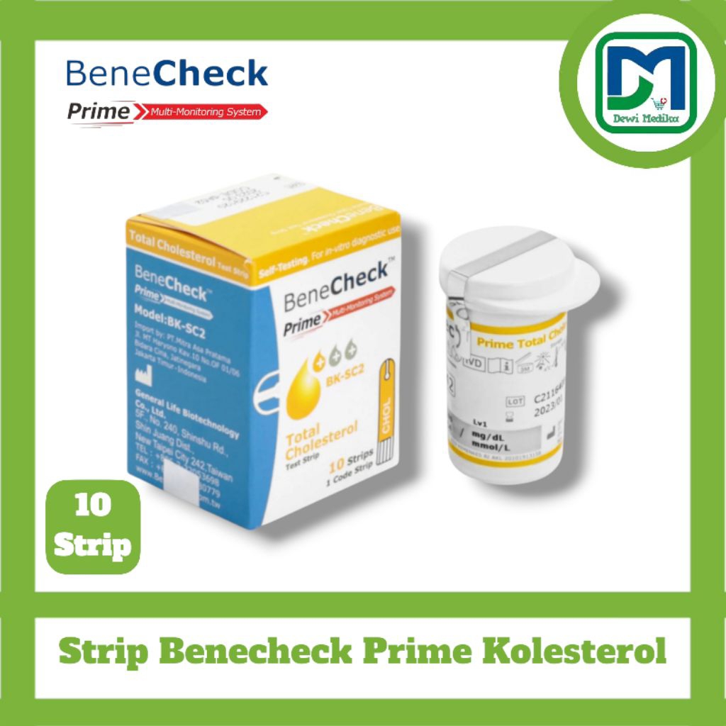 Strip Benecheck Prime Kolesterol   Refill Benecheck Kolesterol