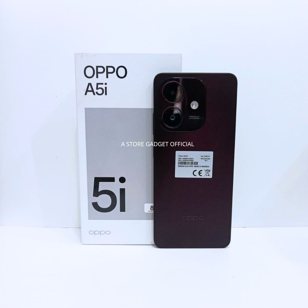 OPPO A5i 4/128 SECOND FULLSET ORI