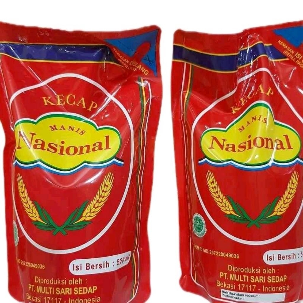 

Nasional Kecap Manis 520 ml Bahan Masakan Si Bersih dari PT Multi Bari Sedap Indonesia