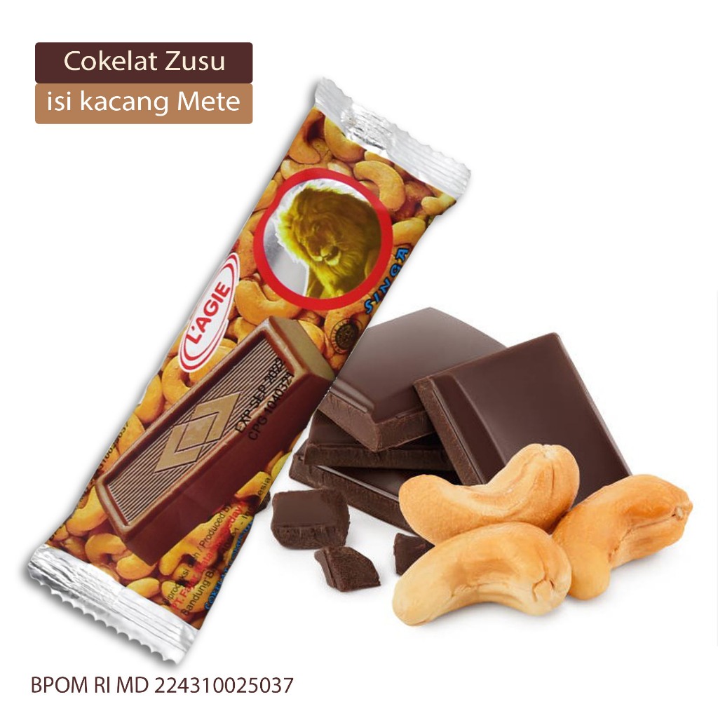 

Coklat mete Manis Legit TERLARIS jajanan cokelat isi kacang mete rasa manis legit paling populer di kalangan anak muda khususnya ~ Singa coklat isi mete 25gr