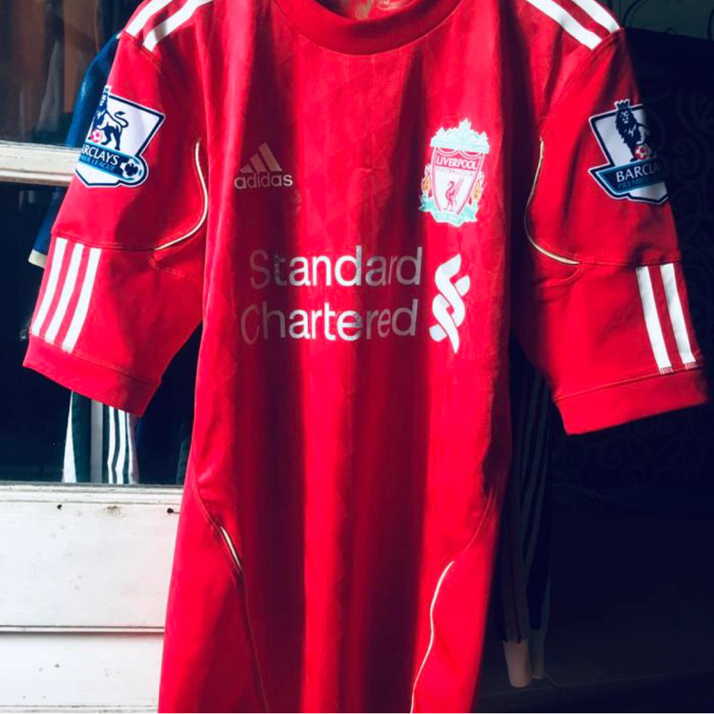 Jersey Original Liverpool 2010/11 Techfit