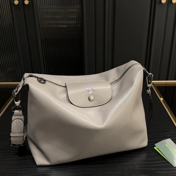 Pre Order Tas Hobo Kulit Asli Wanita Premium Desain Elegan Kapasitas Besar Model Bahu atau Silang Co