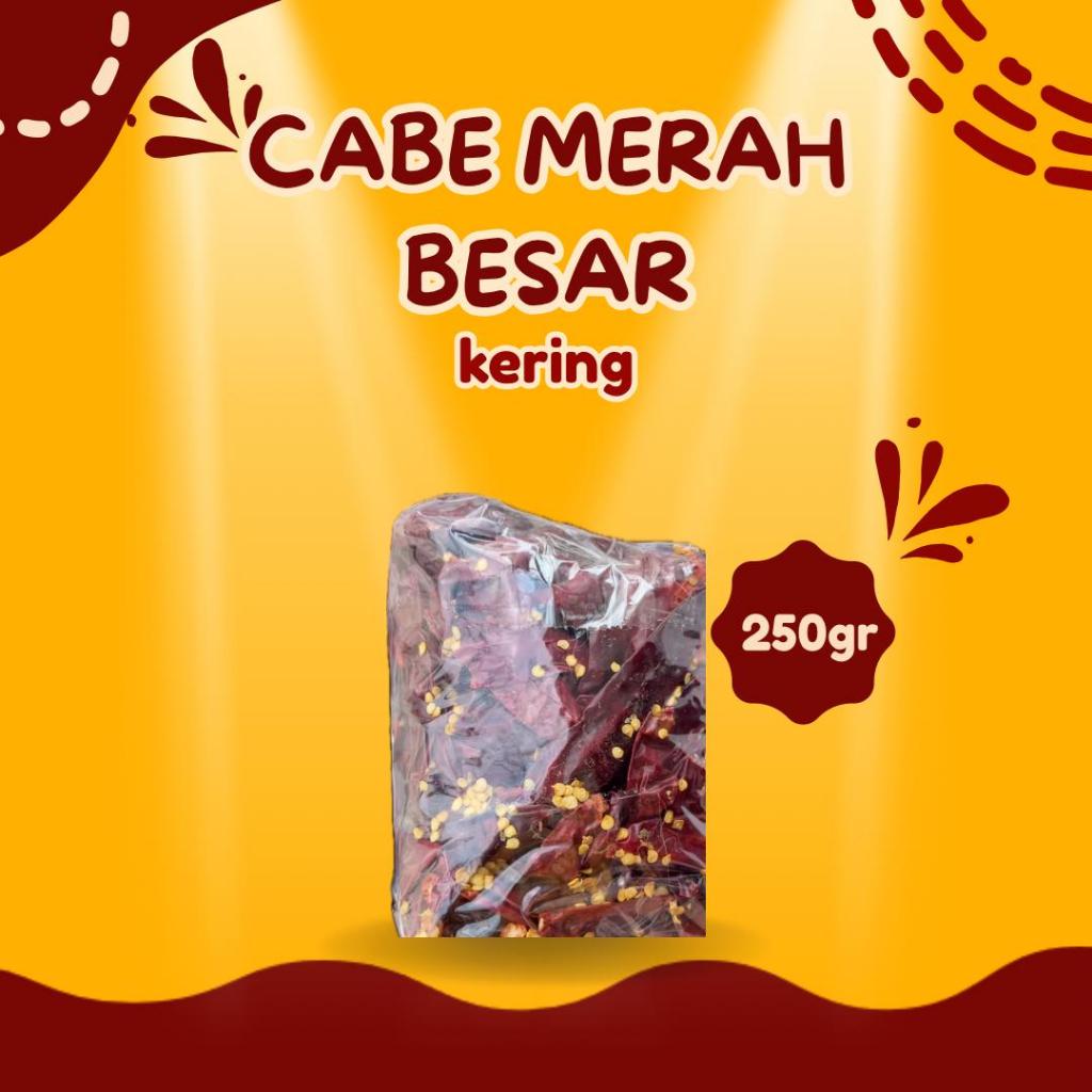 

Cabelagi Cabe Merah Kering Besar wonder hot 250Grm Tanpa Tangkai Kualitas Premium Super Chili Oil
