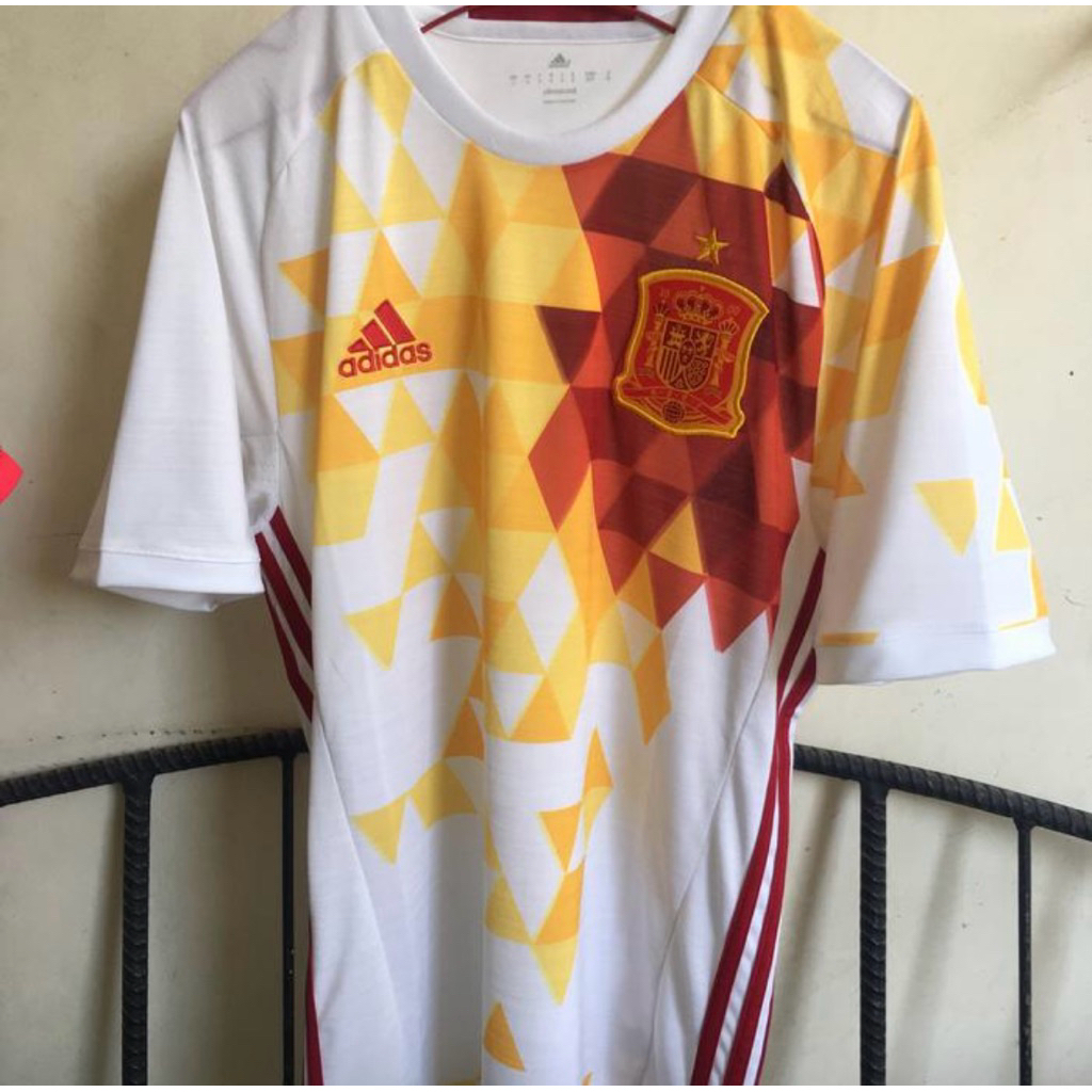 Jersey Original Spanyol Away Euro 2016