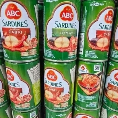 

sarden ABC cabai,tomat 155gr