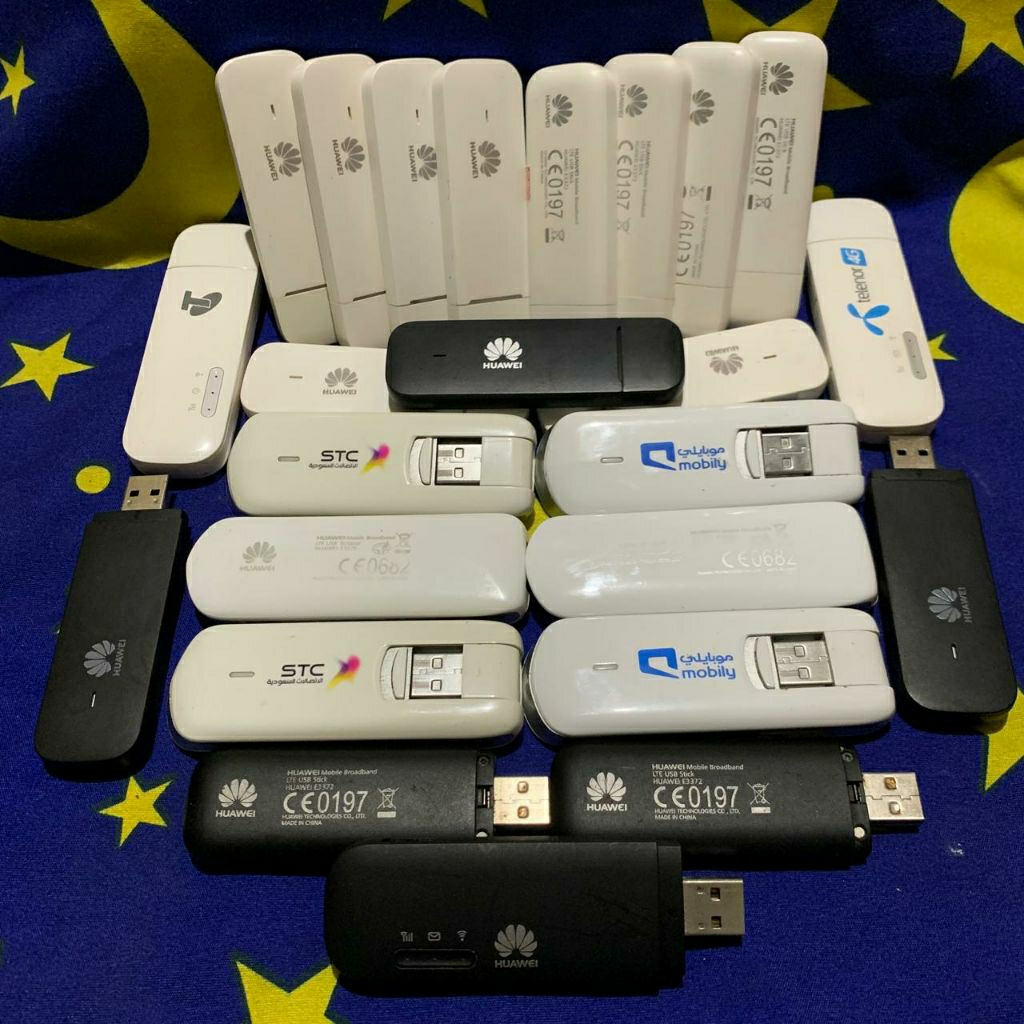 Modem Stick 4G LTE Usb Wingle & Dongle Huawei E3372h-607 E8372h E3276s Fullmod Bisa Alloprator 4G