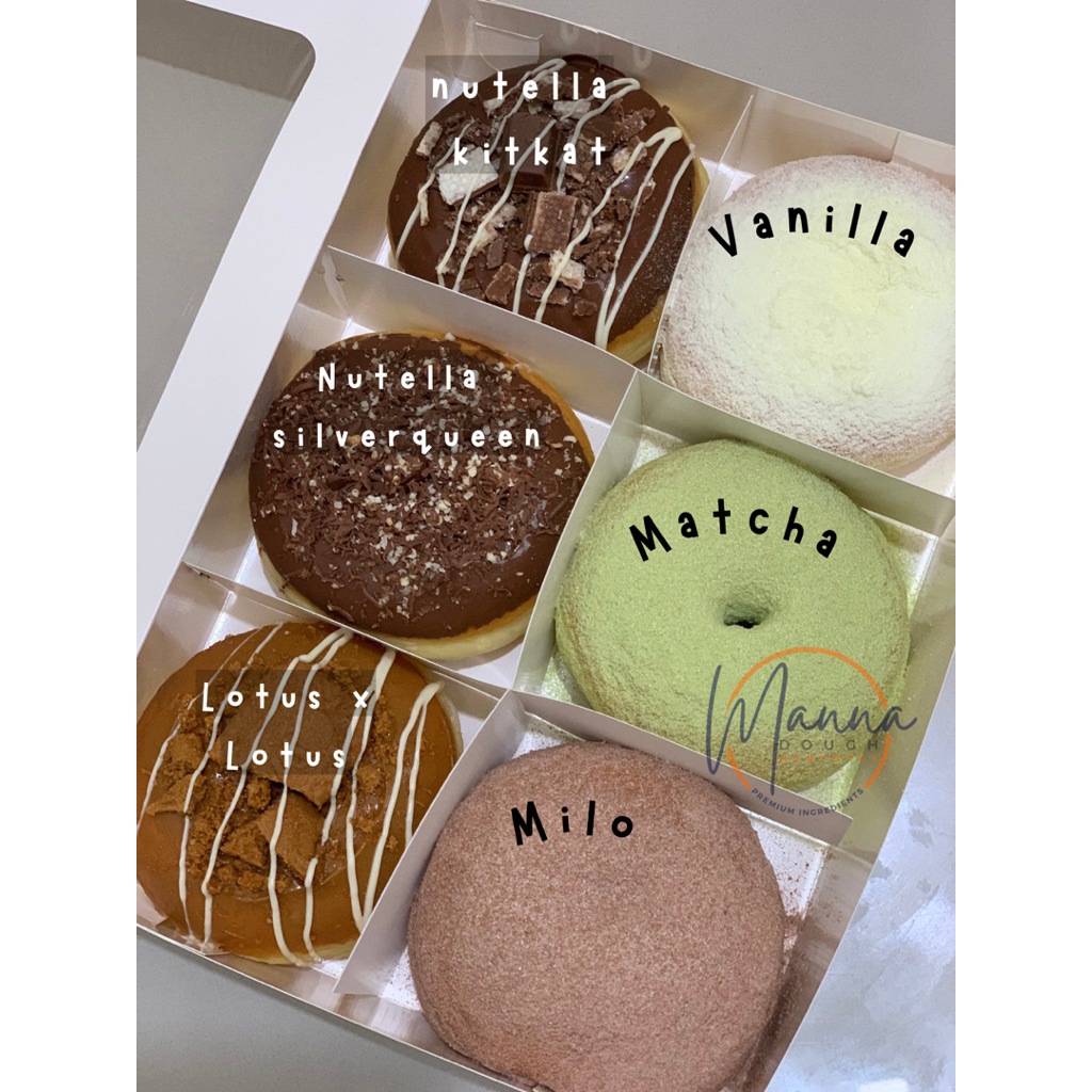 

Donat Kentang Premium 1/2 dozen reguler basic x premium