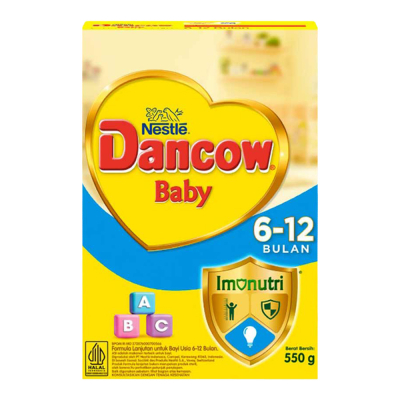 

Nestle Dancow Baby Susu Formula Bayi 6-12 Bulan 550 g