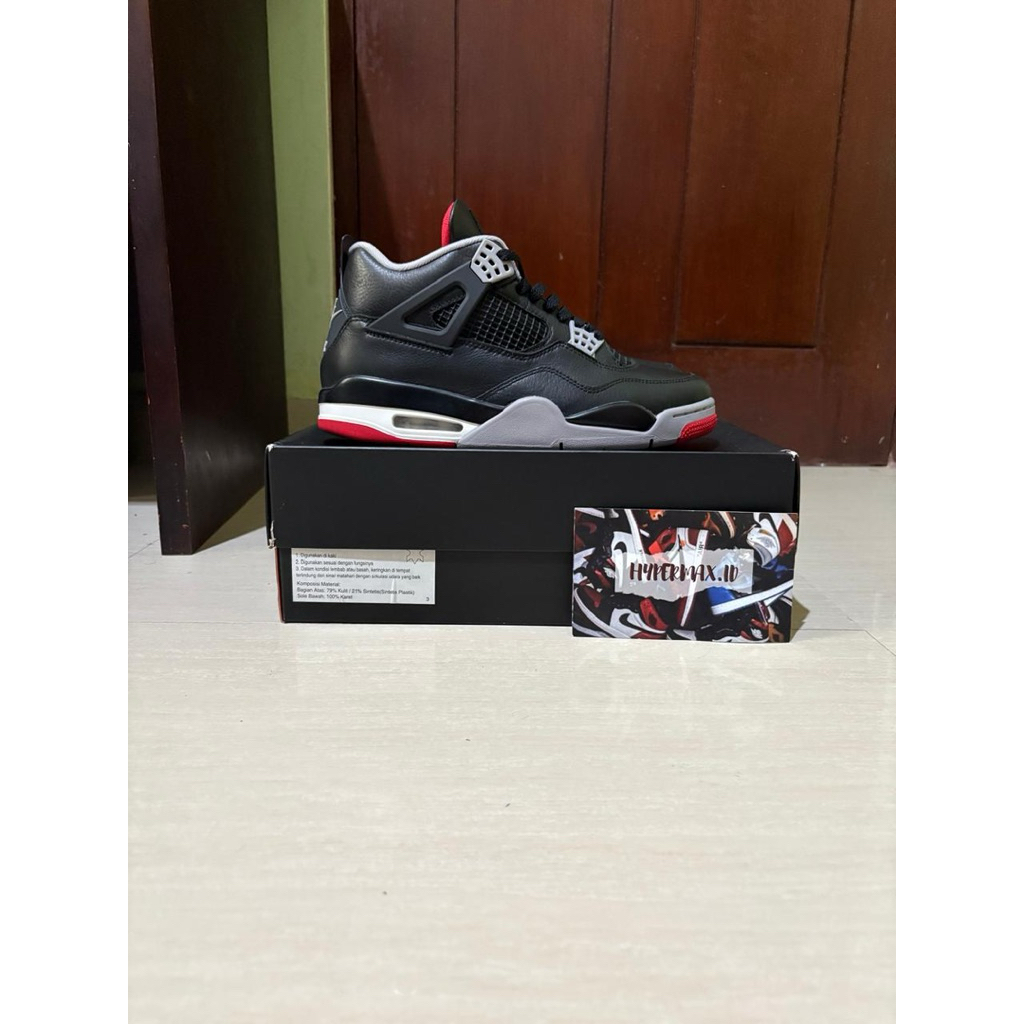 Nike air jordan 4 bred reimagined