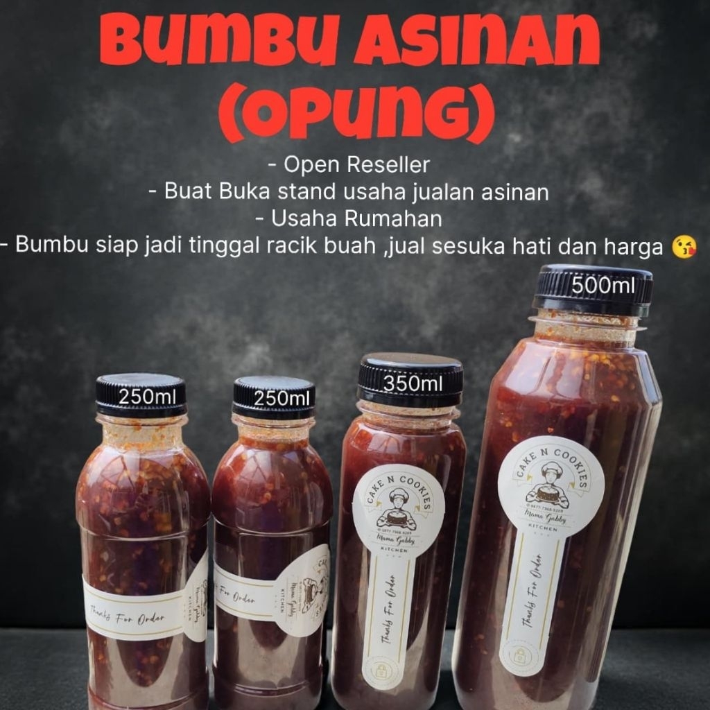 

Bumbu Asinan Opung/Gabby.PALING LARIS