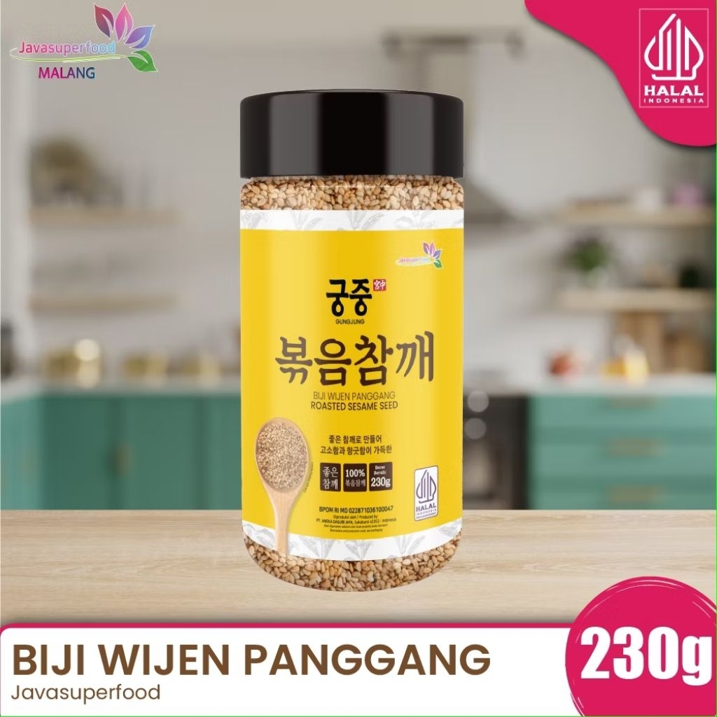 

Biji Wijen Panggang/ Sesame Seeds Roasted 230g