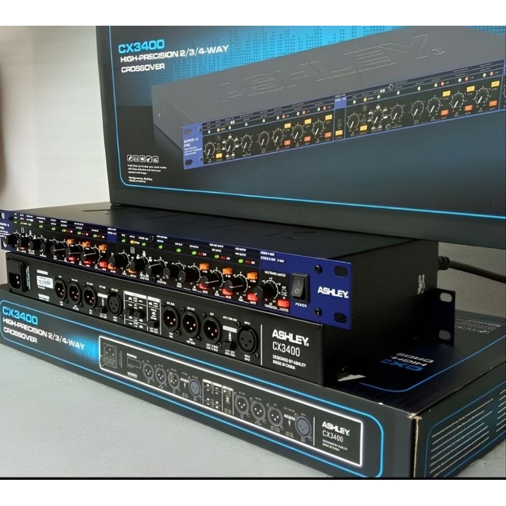 Crossover Ashley CX3400 Original Ashley CX 3400 With Limiters Super X Pro