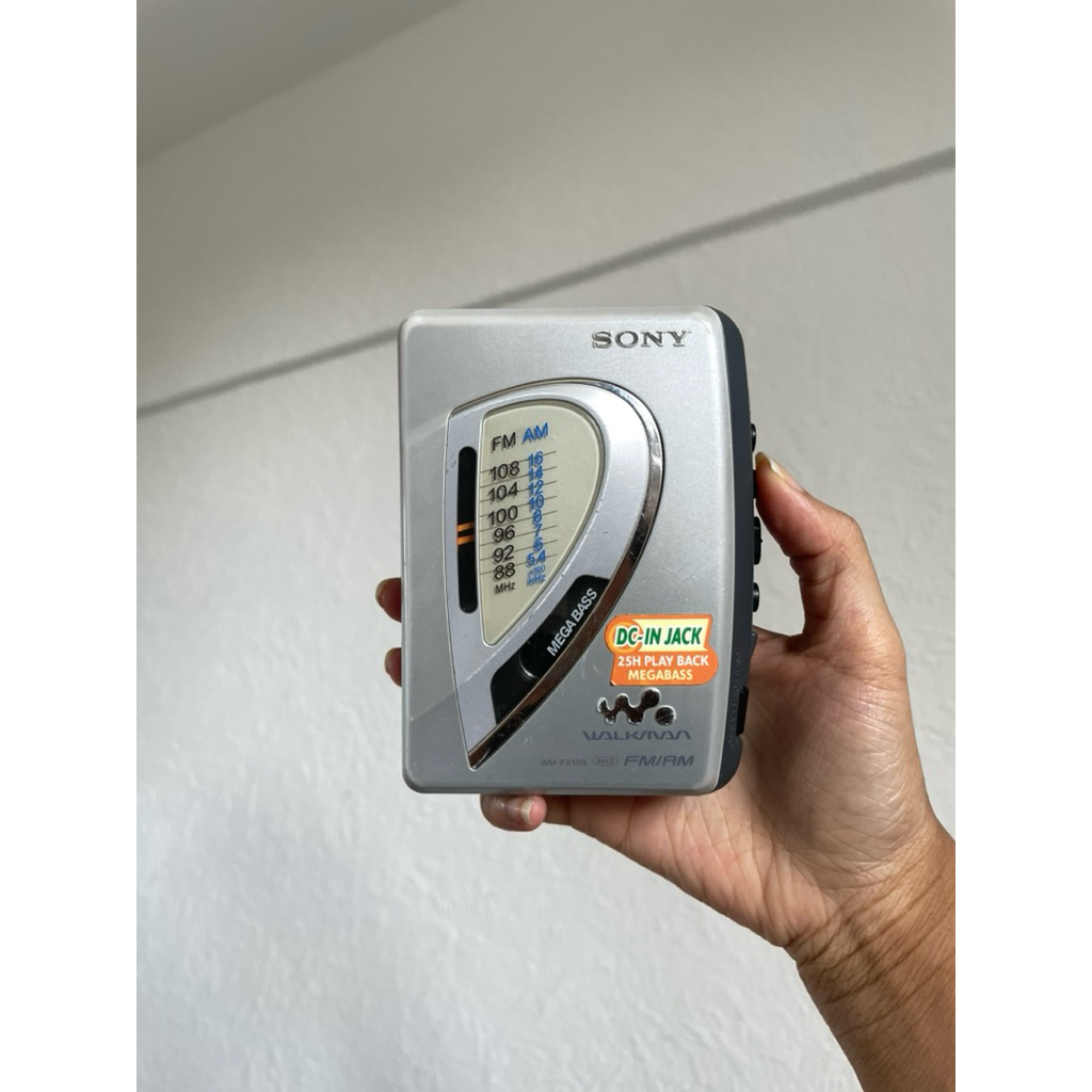 walkman sony mega bass wm fx 199 japan
