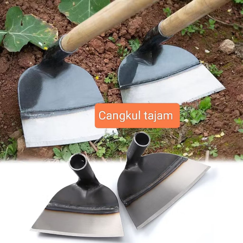 cangkul cangkul kepala baja cangkul rumput liar Cangkul moderen serbaguna